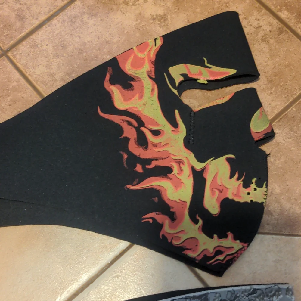 Hot leathers brand face masks